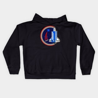 Black Panther Art - NASA Space Badge 117 Kids Hoodie